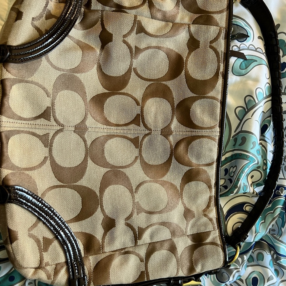 Coach hand bag
